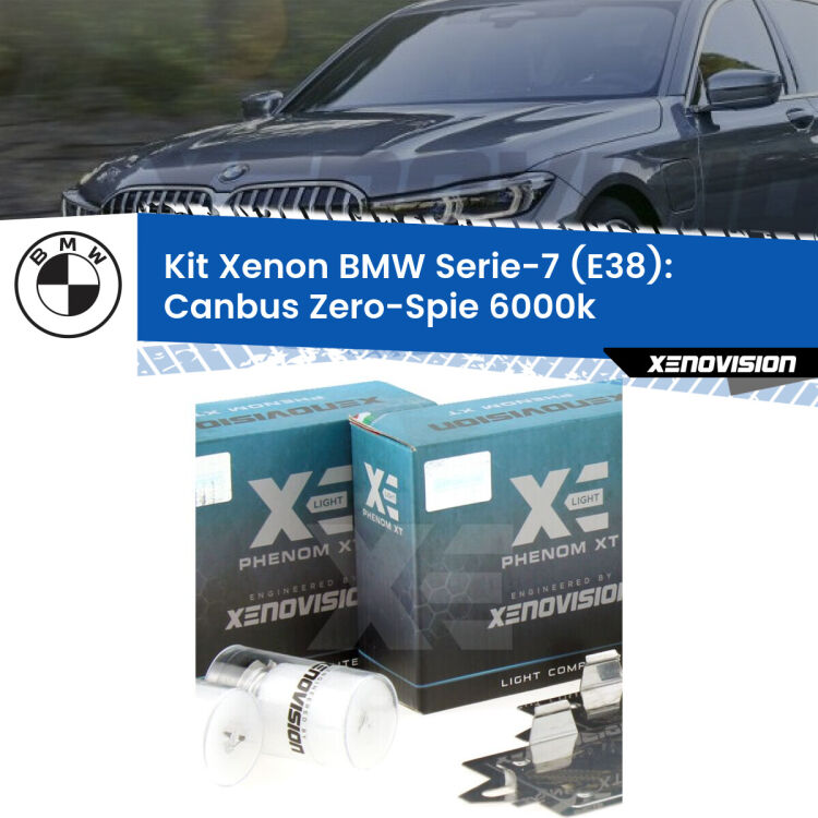 0 Kit Xenon BMW Serie-7 E38 ((1994 - 1998)) H1 Canbus <strong>Kit Xenon </strong><strong>H1 </strong><strong>Professionale</strong> per fari anabbaglianti BMW Serie-7 E38 ((1994 - 1998)). Taglio di luce perfetto, zero riverberi. Canbus zero spie. Qualità Massima Garantita.