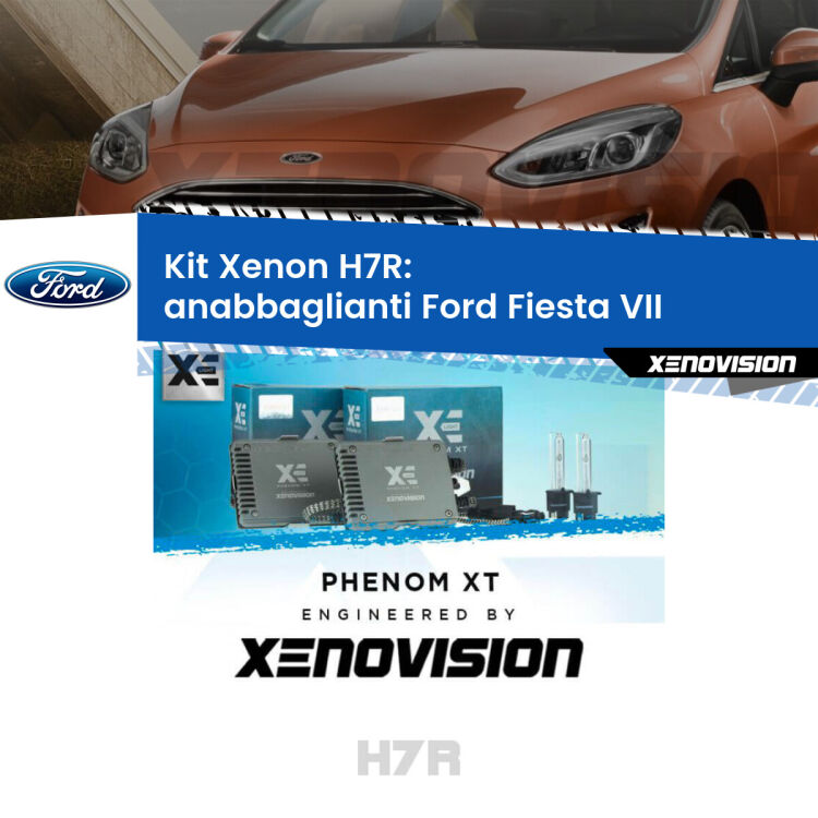 0 Kit Xenon H7-R Canbus per Ford Fiesta Mk7 (con fari a parabola) <strong>Kit Xenon </strong><strong>H7R</strong><strong> </strong><strong>Professionale</strong> Ford Fiesta</strong> Mk7 (con fari a parabola). Taglio di luce perfetto, zero spie e riverberi. Leggendaria elettronica Canbus Xenovision. Qualità Massima Garantita.