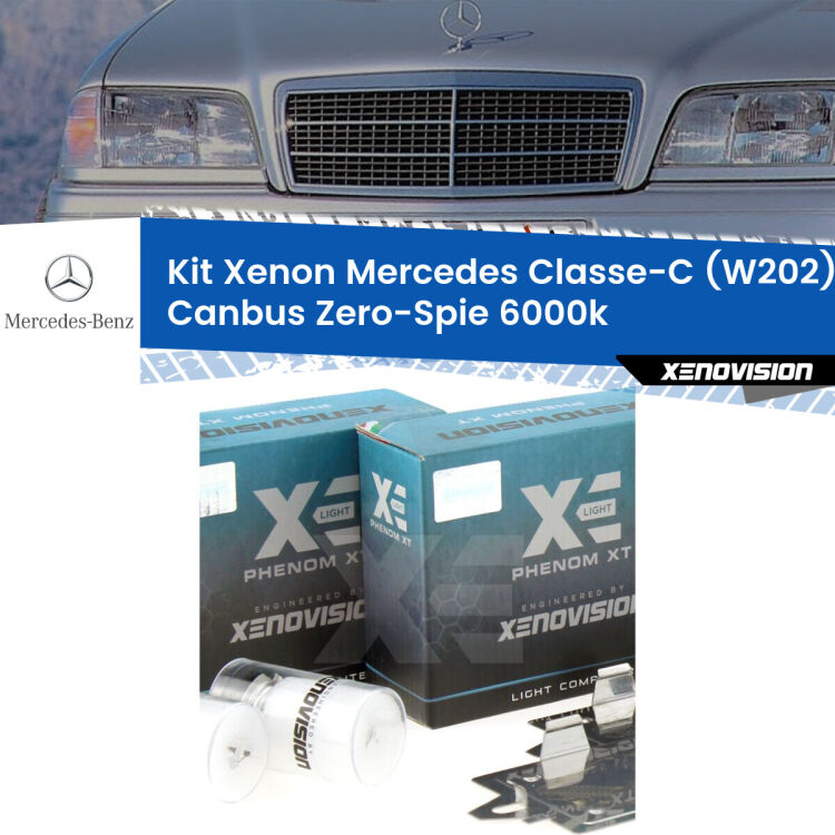 0 Kit Xenon Mercedes Classe-C W202 ((1993 - 1996)) H1 Canbus <strong>Kit Xenon </strong><strong>H1 </strong><strong>Professionale</strong> per fari anabbaglianti Mercedes Classe-C W202 ((1993 - 1996)). Taglio di luce perfetto, zero riverberi. Canbus zero spie. Qualità Massima Garantita.
