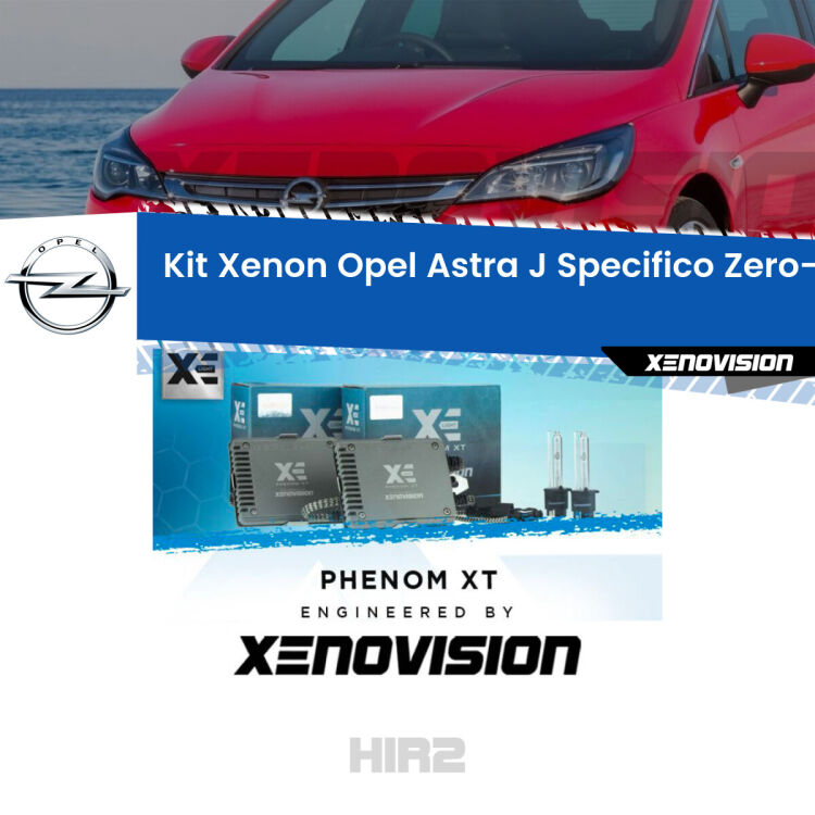 <strong>Kit Xenon&nbsp;</strong><strong>HIR2&nbsp;</strong><strong>Professionale</strong>&nbsp;per Opel Astra J. Taglio di luce perfetto, zero spie e riverberi. Leggendaria elettronica Canbus Xenovision. Qualit&agrave; Massima Garantita.