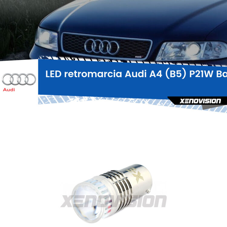 0 LED retromarcia Audi A4 (B5): BackBeam v2.0 <p><strong>LED</strong> <strong>retromarcia Audi A4 </strong>(B5)<strong>. </strong>Illumina a giorno con questo straordinario cannone LED a luminosità estrema. </p>