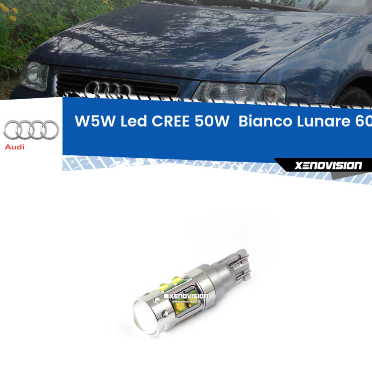0 Torpedo W5W: LED per Luce Bagagliaio A3 (8L) 1996 -2003 <p><span style="color: #626262;">15.0x volte più luce. </span><span style="color: #626262;">Lampadina Led per luce bagagliaio Audi A3 con 10 chip Led CREE da 5W ciascuno. lluminazione poderosa a 360 gradi, luminosità incredibile. Qualità Massima Garantita.</span></p>