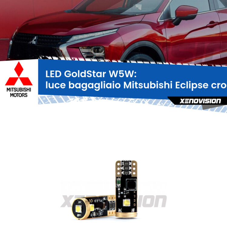 <strong>Luce Bagagliaio LED Mitsubishi Eclipse cross</strong> GK 2017 in poi: ottima luminosità a 360 gradi. Si inseriscono ovunque. Canbus, Top Quality.