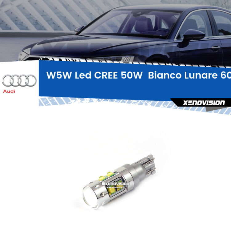 0 Torpedo W5W: LED per Luce Sottoporta A8 (D3) 2002 -2009 <p><span style="color: #626262;">15.0x volte più luce. </span><span style="color: #626262;">Lampadina Led per luce sottoporta Audi A8 con 10 chip Led CREE da 5W ciascuno. lluminazione poderosa a 360 gradi, luminosità incredibile. Qualità Massima Garantita.</span></p>