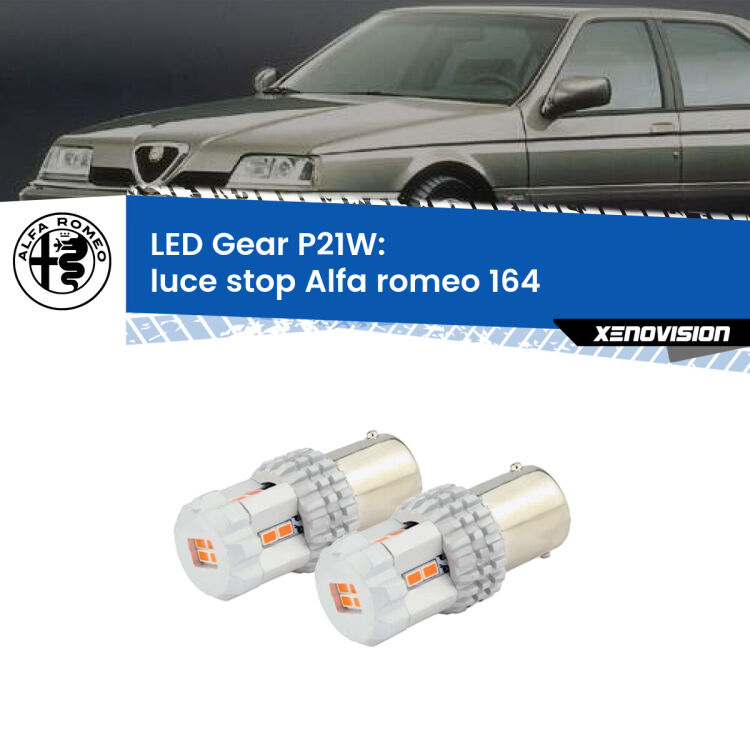 0 Luce Stop LED per Alfa romeo 164  1987 - 1991: P21W Gear <p>Coppia <strong>LED P21W Rossi per </strong><strong>luce Stop</strong> <strong>Alfa romeo</strong> <strong>164 </strong> 1987 - 1991: ultracompatti, illuminazione a 360 gradi e Canbus. Qualità Massima.</p>
<div> </div>