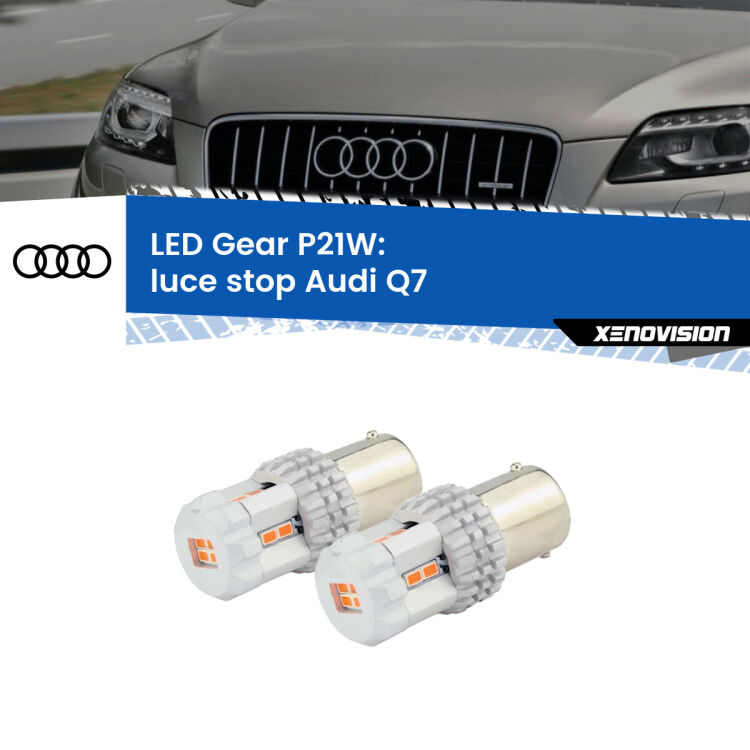 0 Luce Stop LED per Audi Q7 2006 - 2015: P21W Gear <p>Coppia <strong>LED P21W Rossi per </strong><strong>luce Stop</strong> <strong>Audi</strong> <strong>Q7 </strong> 2006 - 2015: ultracompatti, illuminazione a 360 gradi e Canbus. Qualità Massima.</p>
<div> </div>