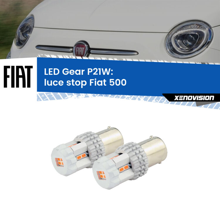 0 Luce Stop LED per Fiat 500 2007 - 2022: P21W Gear <p>Coppia <strong>LED P21W Rossi per </strong><strong>luce Stop</strong> <strong>Fiat</strong> <strong>500 </strong> 2007 - 2022: ultracompatti, illuminazione a 360 gradi e Canbus. Qualità Massima.</p>
<div> </div>