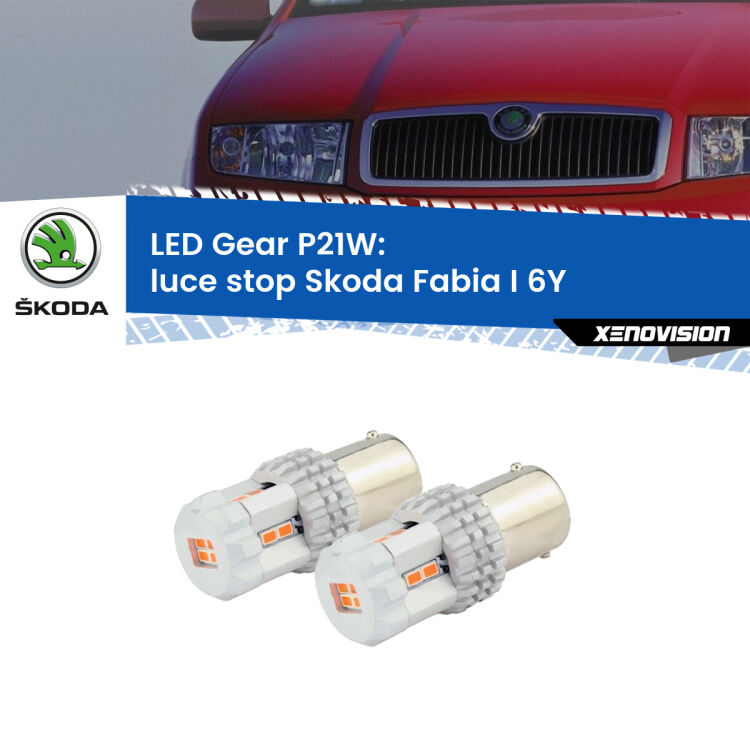 0 Luce Stop LED per Skoda Fabia I 6Y 1999 - 2006: P21W Gear <p>Coppia <strong>LED P21W Rossi per </strong><strong>luce Stop</strong> <strong>Skoda</strong> <strong>Fabia I </strong>(6Y) 1999 - 2006: ultracompatti, illuminazione a 360 gradi e Canbus. Qualità Massima.</p>
<div> </div>