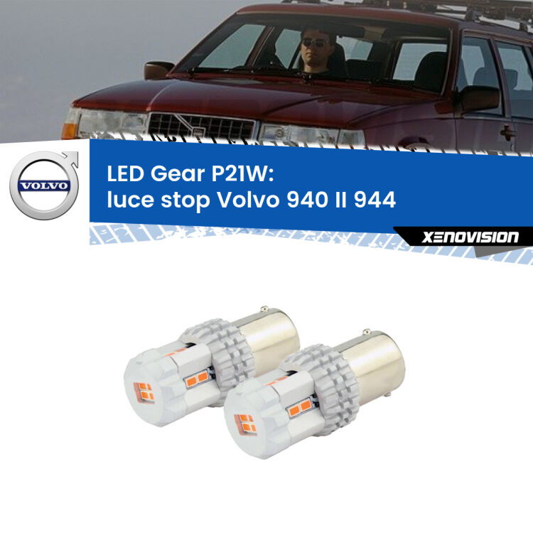 0 Luce Stop LED per Volvo 940 II 944 1994 - 1998: P21W Gear <p>Coppia <strong>LED P21W Rossi per </strong><strong>luce Stop</strong> <strong>Volvo</strong> <strong>940 II </strong>(944) 1994 - 1998: ultracompatti, illuminazione a 360 gradi e Canbus. Qualità Massima.</p>
<div> </div>