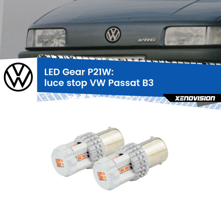 0 Luce Stop LED per VW Passat B3 1994 - 1996: P21W Gear <p>Coppia <strong>LED P21W Rossi per </strong><strong>luce Stop</strong> <strong>VW</strong> <strong>Passat </strong>(B3) 1994 - 1996: ultracompatti, illuminazione a 360 gradi e Canbus. Qualità Massima.</p>
<div> </div>