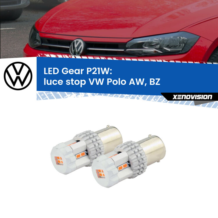 0 Luce Stop LED per VW Polo AW, BZ 2017 in poi: P21W Gear <p>Coppia <strong>LED P21W Rossi per </strong><strong>luce Stop</strong> <strong>VW</strong> <strong>Polo </strong>(AW, BZ) 2017 in poi: ultracompatti, illuminazione a 360 gradi e Canbus. Qualità Massima.</p>
<div> </div>