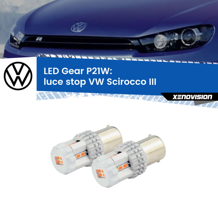 0 Luce Stop LED per VW Scirocco III 2008 - 2017: P21W Gear <p>Coppia <strong>LED P21W Rossi per </strong><strong>luce Stop</strong> <strong>VW</strong> <strong>Scirocco </strong>(III) 2008 - 2017: ultracompatti, illuminazione a 360 gradi e Canbus. Qualità Massima.</p>
<div> </div>