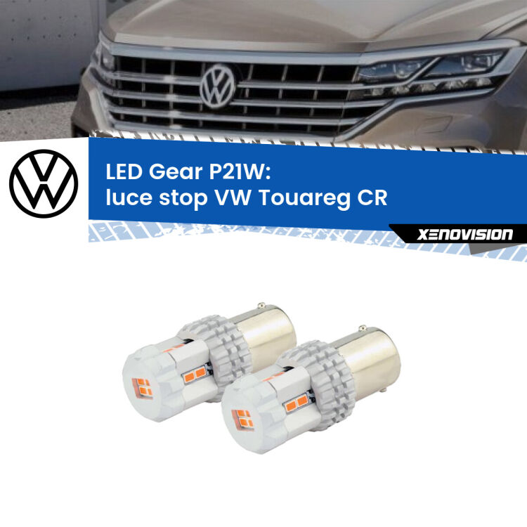 0 Luce Stop LED per VW Touareg CR prima serie: P21W Gear <p>Coppia <strong>LED P21W Rossi per </strong><strong>luce Stop</strong> <strong>VW</strong> <strong>Touareg </strong>(CR) prima serie: ultracompatti, illuminazione a 360 gradi e Canbus. Qualità Massima.</p>
<div> </div>