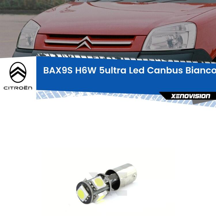 <p><span style="color: #626262;">3.0x volte più luce. LED Canbus a luce bianca 6000k purissima, perfetto su</span><span style="color: #626262;"> </span><span style="color: #626262;">luci lettura </span><span style="color: #626262;">Citroën Berlingo.</span></p>