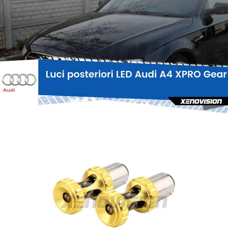 0 Luci posteriori LED Audi A4 B8: Gear v2.0 P21W Rosse (Coppia) <p>Pregiati chip Philips ZES luce Rossa per <strong>luci posteriori LED Audi A4 B8</strong>. Super Canbus, Top Quality.</p>