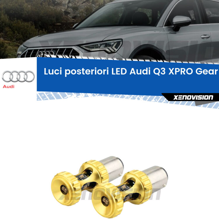 0 Luci posteriori LED Audi Q3 8U: Gear v2.0 P21W Rosse (Coppia) <p>Pregiati chip Philips ZES luce Rossa per <strong>luci posteriori LED Audi Q3 8U</strong>. Super Canbus, Top Quality.</p>