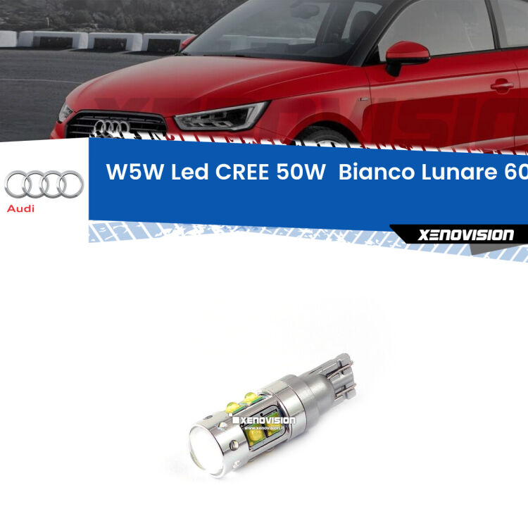 0 Torpedo W5W: LED per Luci Vano Portaoggetti A1 (8X) 2010 -2018 <p><span style="color: #626262;">15.0x volte più luce. </span><span style="color: #626262;">Lampadina Led per luci vano portaoggetti Audi A1 con 10 chip Led CREE da 5W ciascuno. lluminazione poderosa a 360 gradi, luminosità incredibile. Qualità Massima Garantita.</span></p>