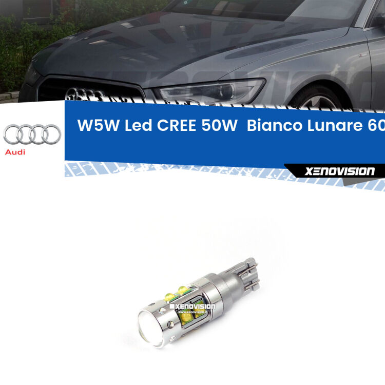 0 Torpedo W5W: LED per Luci Vano Portaoggetti A6 (C7) 2010 -2018 <p><span style="color: #626262;">15.0x volte più luce. </span><span style="color: #626262;">Lampadina Led per luci vano portaoggetti Audi A6 con 10 chip Led CREE da 5W ciascuno. lluminazione poderosa a 360 gradi, luminosità incredibile. Qualità Massima Garantita.</span></p>