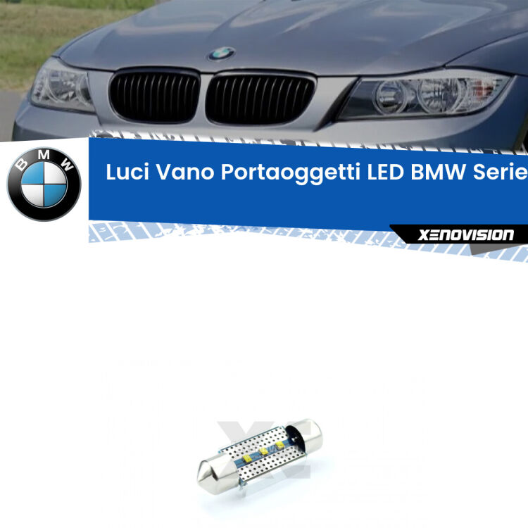 0 Luci Vano Portaoggetti LED BMW Serie-3: LED Sapphire <div><strong>luci vano portaoggetti LED BMW Serie-3 </strong><strong>(E46) </strong>con 3 chip PHILIPS ZES per una luce incredibilmente potente e pura. Un vero gioiello.</div>
<div> </div>