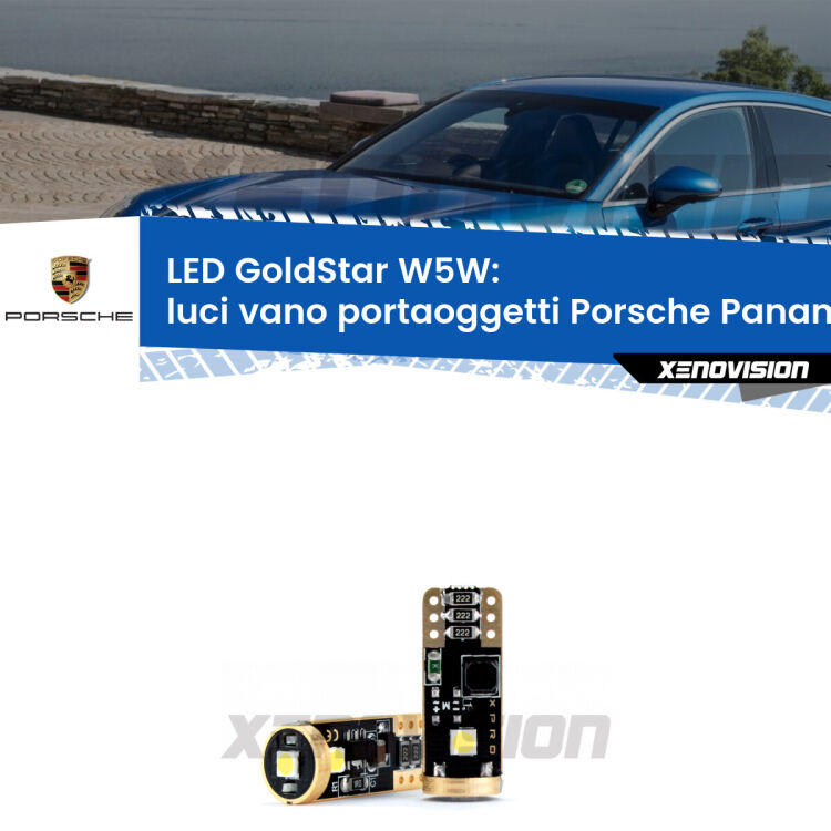 <strong>Luci Vano Portaoggetti LED Porsche Panamera</strong> 970 2009 - 2016: ottima luminosità a 360 gradi. Si inseriscono ovunque. Canbus, Top Quality.