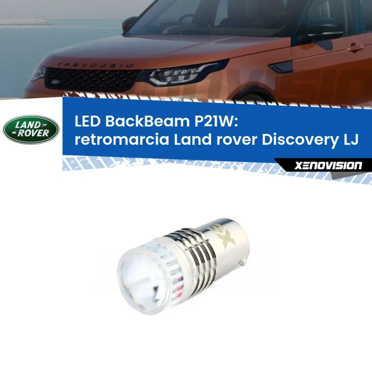 0 Retromarcia LED Land rover Discovery LJ 1989 - 1998: P21W BackBeam <strong>Retromarcia LED per Land rover Discovery</strong> LJ 1989 - 1998. Lampada <strong>P21W</strong> canbus. Illumina a giorno con questo straordinario cannone LED a luminosità estrema.