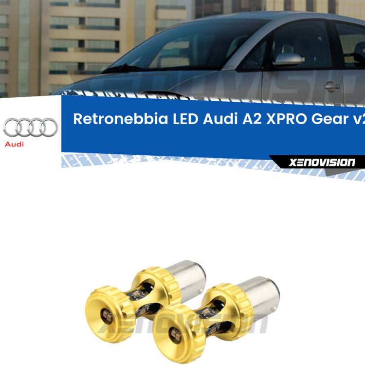 0 Retronebbia LED Audi A2 8Z: Gear v2.0 P21W Rosse (Coppia) <p>Pregiati chip Philips ZES luce Rossa per <strong>retronebbia LED Audi A2 8Z</strong>. Super Canbus, Top Quality.</p>