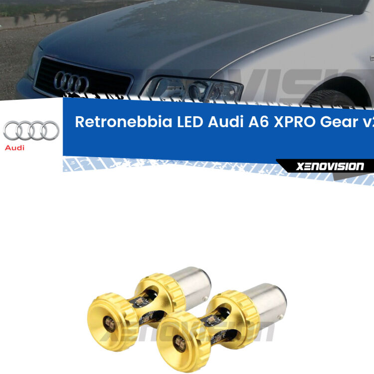 0 Retronebbia LED Audi A6 C5: Gear v2.0 P21W Rosse (Coppia) <p>Pregiati chip Philips ZES luce Rossa per <strong>retronebbia LED Audi A6 C5</strong>. Super Canbus, Top Quality.</p>