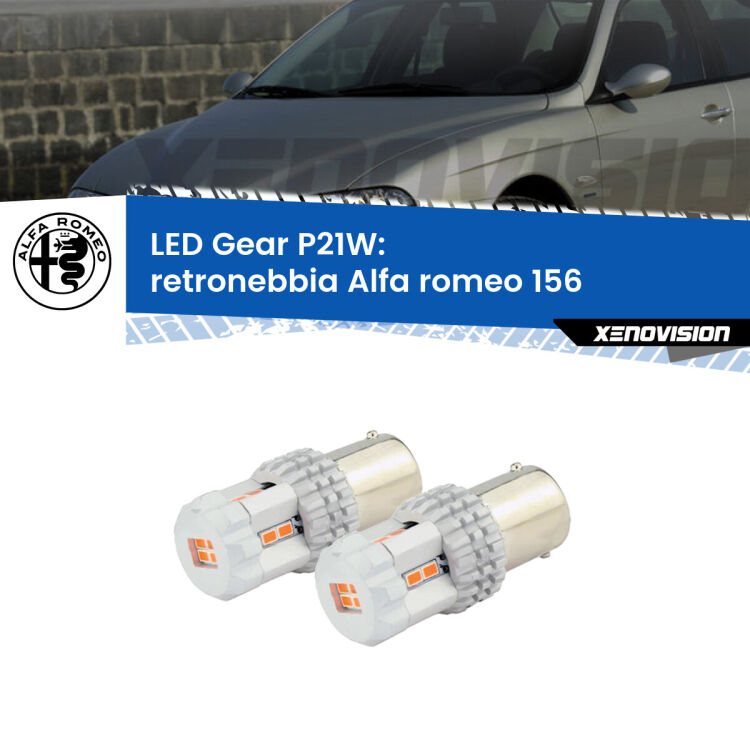 0 Retronebbia LED per Alfa romeo 156  1997 - 2005: P21W Gear <p>Coppia <strong>LED P21W Rossi per </strong><strong>Retronebbia</strong> <strong>Alfa romeo</strong> <strong>156 </strong> 1997 - 2005: ultracompatti, illuminazione a 360 gradi e Canbus. Qualità Massima.</p>
<div> </div>