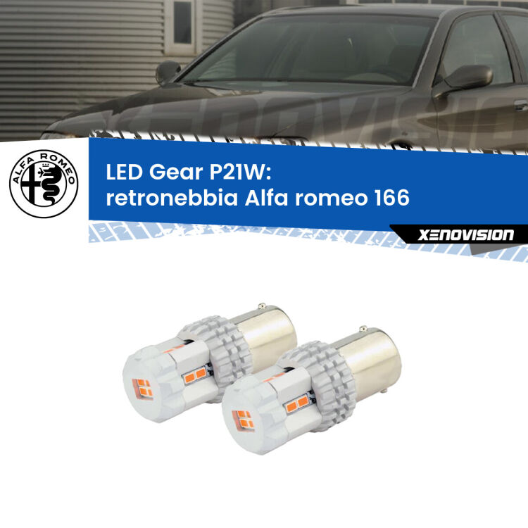 0 Retronebbia LED per Alfa romeo 166  1998 - 2007: P21W Gear <p>Coppia <strong>LED P21W Rossi per </strong><strong>Retronebbia</strong> <strong>Alfa romeo</strong> <strong>166 </strong> 1998 - 2007: ultracompatti, illuminazione a 360 gradi e Canbus. Qualità Massima.</p>
<div> </div>