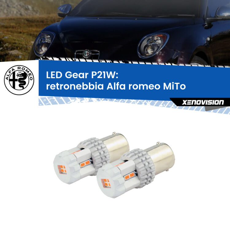 0 Retronebbia LED per Alfa romeo MiTo 2008 - 2018: P21W Gear <p>Coppia <strong>LED P21W Rossi per </strong><strong>Retronebbia</strong> <strong>Alfa romeo</strong> <strong>MiTo </strong> 2008 - 2018: ultracompatti, illuminazione a 360 gradi e Canbus. Qualità Massima.</p>
<div> </div>