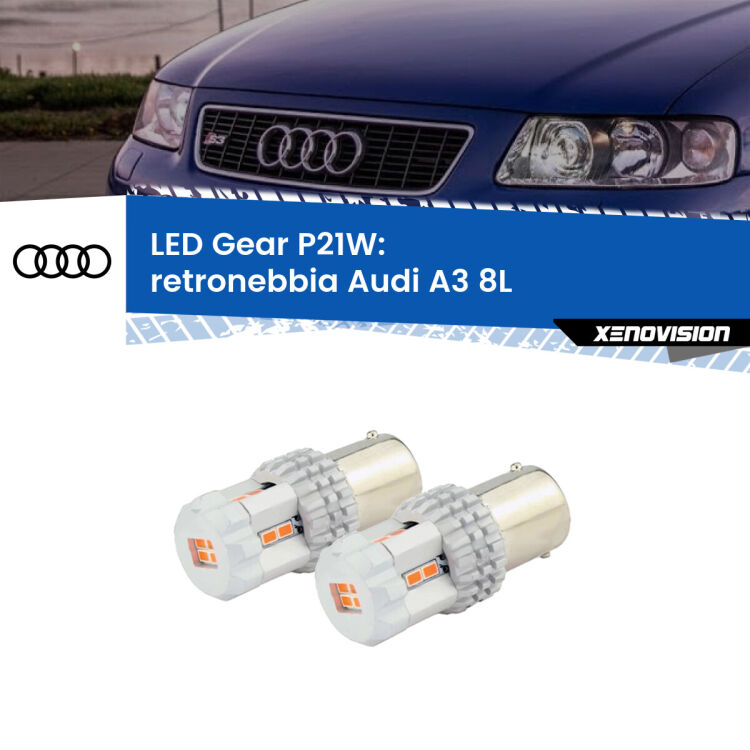 0 Retronebbia LED per Audi A3 8L 1996 - 2003: P21W Gear <p>Coppia <strong>LED P21W Rossi per </strong><strong>Retronebbia</strong> <strong>Audi</strong> <strong>A3 </strong>(8L) 1996 - 2003: ultracompatti, illuminazione a 360 gradi e Canbus. Qualità Massima.</p>
<div> </div>