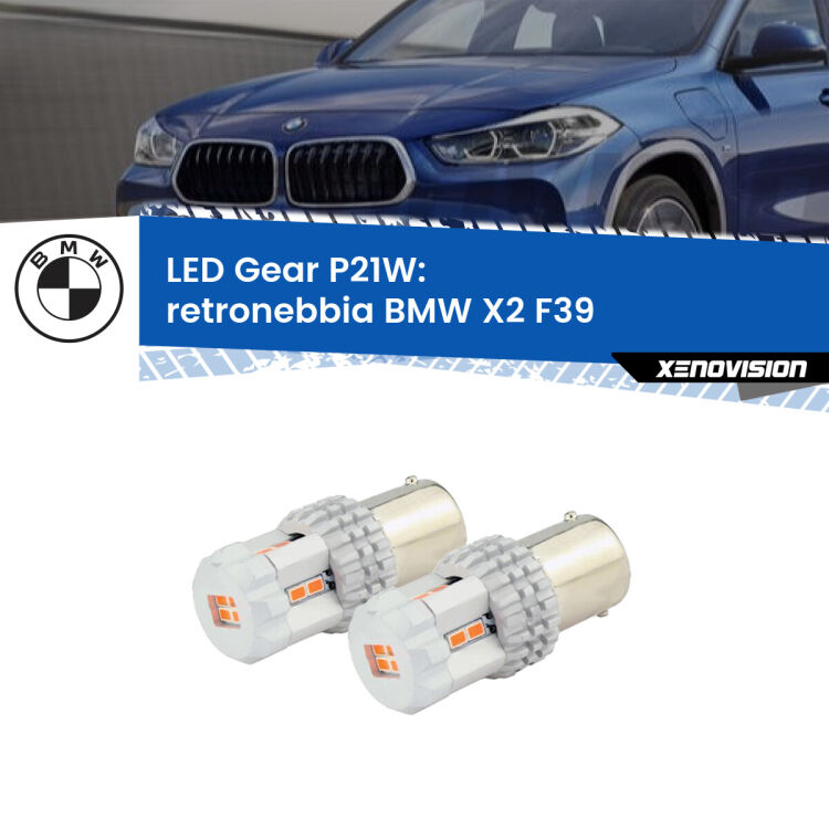 0 Retronebbia LED per BMW X2 F39 2017 in poi: P21W Gear <p>Coppia <strong>LED P21W Rossi per </strong><strong>Retronebbia</strong> <strong>BMW</strong> <strong>X2 </strong>(F39) 2017 in poi: ultracompatti, illuminazione a 360 gradi e Canbus. Qualità Massima.</p>
<div> </div>