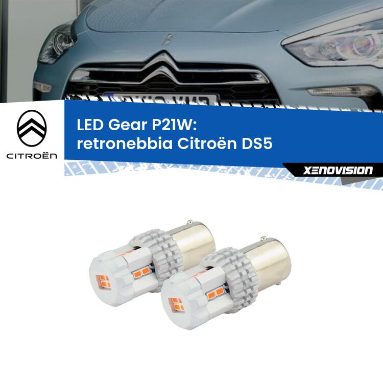 0 Retronebbia LED per Citroën DS5 2011 - 2015: P21W Gear <p>Coppia <strong>LED P21W Rossi per </strong><strong>Retronebbia</strong> <strong>Citroën</strong> <strong>DS5 </strong> 2011 - 2015: ultracompatti, illuminazione a 360 gradi e Canbus. Qualità Massima.</p>
<div> </div>