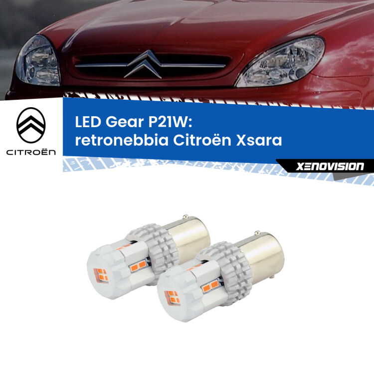 0 Retronebbia LED per Citroën Xsara  1997 - 2005: P21W Gear <p>Coppia <strong>LED P21W Rossi per </strong><strong>Retronebbia</strong> <strong>Citroën</strong> <strong>Xsara </strong> 1997 - 2005: ultracompatti, illuminazione a 360 gradi e Canbus. Qualità Massima.</p>
<div> </div>