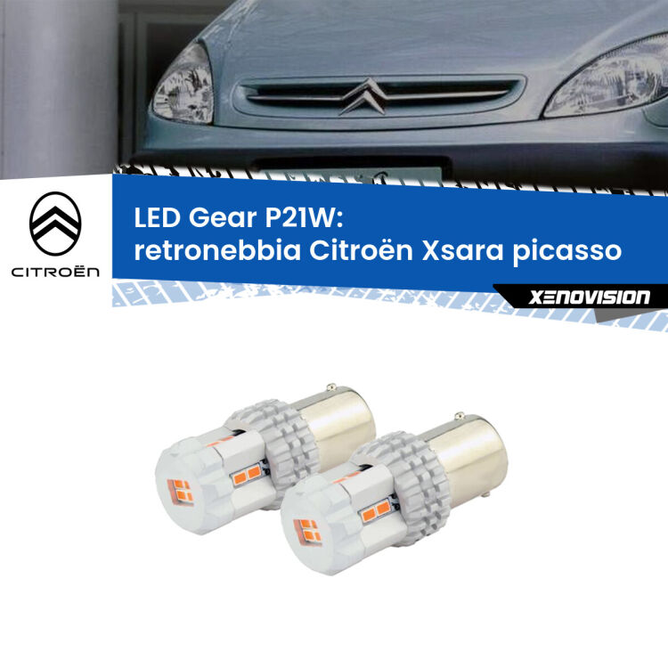 0 Retronebbia LED per Citroën Xsara picasso 1999 - 2012: P21W Gear <p>Coppia <strong>LED P21W Rossi per </strong><strong>Retronebbia</strong> <strong>Citroën</strong> <strong>Xsara picasso </strong> 1999 - 2012: ultracompatti, illuminazione a 360 gradi e Canbus. Qualità Massima.</p>
<div> </div>