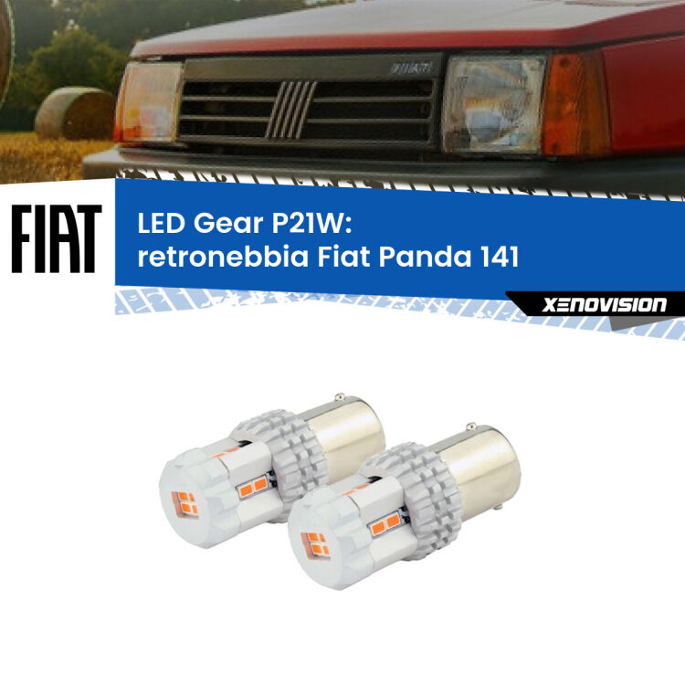 0 Retronebbia LED per Fiat Panda 141 1982 - 2004: P21W Gear <p>Coppia <strong>LED P21W Rossi per </strong><strong>Retronebbia</strong> <strong>Fiat</strong> <strong>Panda </strong>(141) 1982 - 2004: ultracompatti, illuminazione a 360 gradi e Canbus. Qualità Massima.</p>
<div> </div>