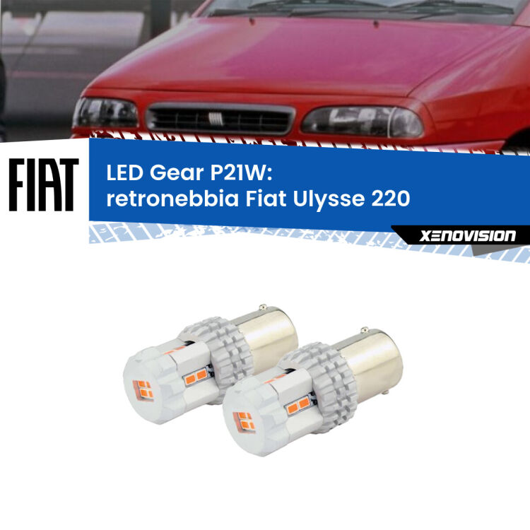 0 Retronebbia LED per Fiat Ulysse 220 1994 - 2002: P21W Gear <p>Coppia <strong>LED P21W Rossi per </strong><strong>Retronebbia</strong> <strong>Fiat</strong> <strong>Ulysse </strong>(220) 1994 - 2002: ultracompatti, illuminazione a 360 gradi e Canbus. Qualità Massima.</p>
<div> </div>