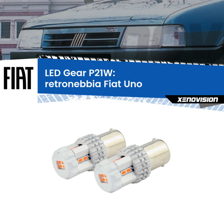 0 Retronebbia LED per Fiat Uno 1983 - 1995: P21W Gear <p>Coppia <strong>LED P21W Rossi per </strong><strong>Retronebbia</strong> <strong>Fiat</strong> <strong>Uno </strong> 1983 - 1995: ultracompatti, illuminazione a 360 gradi e Canbus. Qualità Massima.</p>
<div> </div>