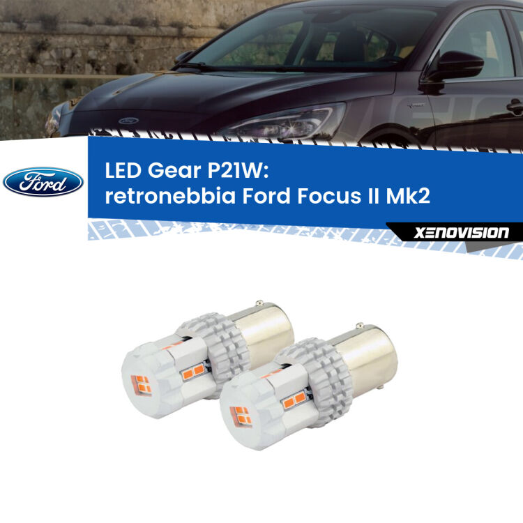 0 Retronebbia LED per Ford Focus Mk2 faro rosso: P21W Gear <p>Coppia <strong>LED P21W Rossi per </strong><strong>Retronebbia</strong> <strong>Ford</strong> <strong>Focus </strong>(Mk2) faro rosso: ultracompatti, illuminazione a 360 gradi e Canbus. Qualità Massima.</p>
<div> </div>