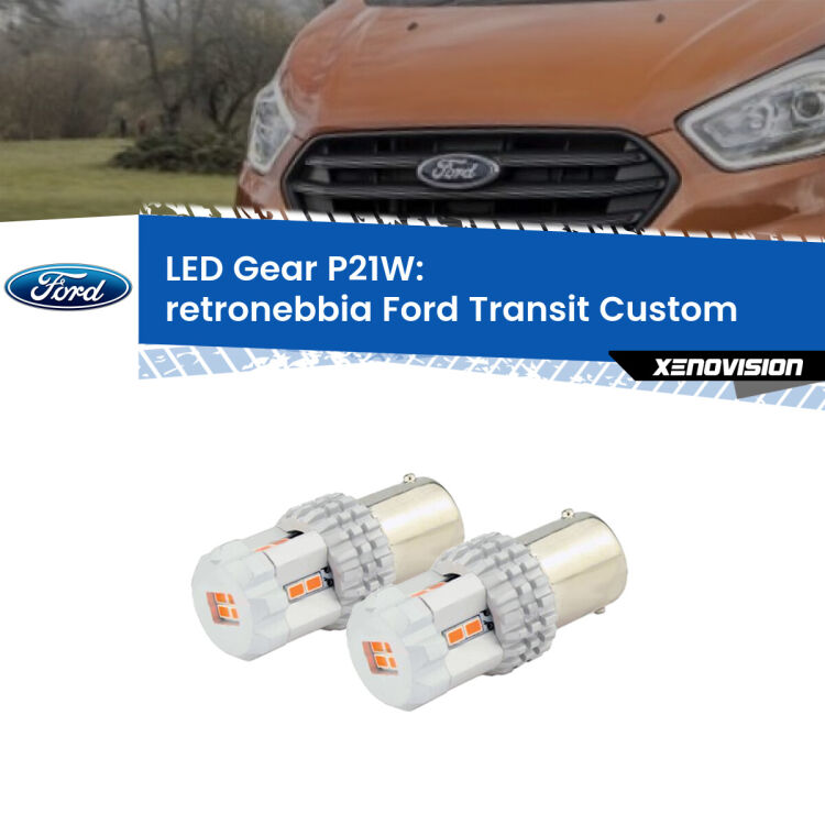0 Retronebbia LED per Ford Transit Custom 2012 - 2022: P21W Gear <p>Coppia <strong>LED P21W Rossi per </strong><strong>Retronebbia</strong> <strong>Ford</strong> <strong>Transit Custom </strong> 2012 - 2022: ultracompatti, illuminazione a 360 gradi e Canbus. Qualità Massima.</p>
<div> </div>