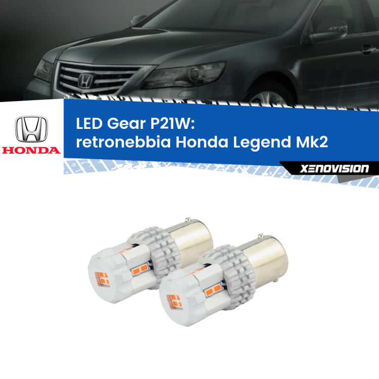 0 Retronebbia LED per Honda Legend Mk2 1991 - 1996: P21W Gear <p>Coppia <strong>LED P21W Rossi per </strong><strong>Retronebbia</strong> <strong>Honda</strong> <strong>Legend </strong>(Mk2) 1991 - 1996: ultracompatti, illuminazione a 360 gradi e Canbus. Qualità Massima.</p>
<div> </div>