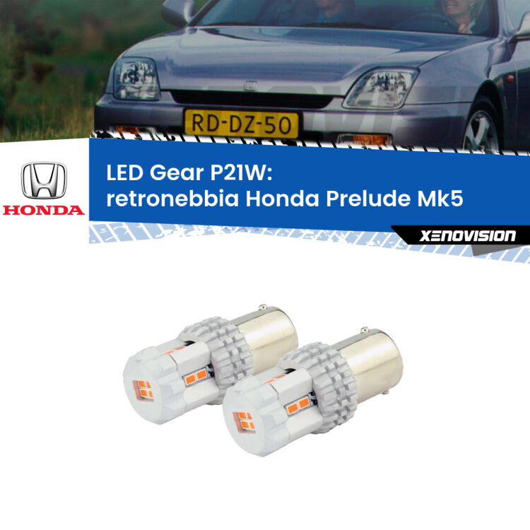 0 Retronebbia LED per Honda Prelude Mk5 1996 - 2000: P21W Gear <p>Coppia <strong>LED P21W Rossi per </strong><strong>Retronebbia</strong> <strong>Honda</strong> <strong>Prelude </strong>(Mk5) 1996 - 2000: ultracompatti, illuminazione a 360 gradi e Canbus. Qualità Massima.</p>
<div> </div>
