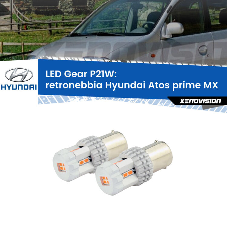 0 Retronebbia LED per Hyundai Atos prime MX 1997 - 2008: P21W Gear <p>Coppia <strong>LED P21W Rossi per </strong><strong>Retronebbia</strong> <strong>Hyundai</strong> <strong>Atos prime </strong>(MX) 1997 - 2008: ultracompatti, illuminazione a 360 gradi e Canbus. Qualità Massima.</p>
<div> </div>