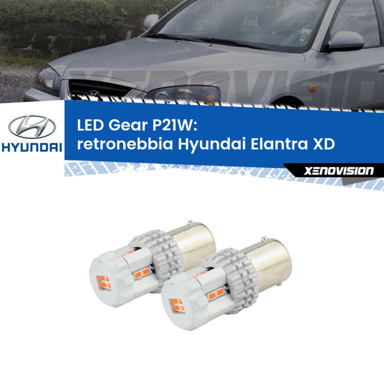 0 Retronebbia LED per Hyundai Elantra XD 2000 - 2006: P21W Gear <p>Coppia <strong>LED P21W Rossi per </strong><strong>Retronebbia</strong> <strong>Hyundai</strong> <strong>Elantra </strong>(XD) 2000 - 2006: ultracompatti, illuminazione a 360 gradi e Canbus. Qualità Massima.</p>
<div> </div>