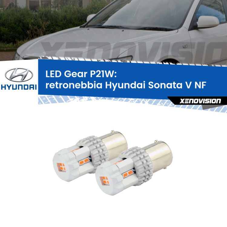 0 Retronebbia LED per Hyundai Sonata V NF 2005 - 2010: P21W Gear <p>Coppia <strong>LED P21W Rossi per </strong><strong>Retronebbia</strong> <strong>Hyundai</strong> <strong>Sonata V </strong>(NF) 2005 - 2010: ultracompatti, illuminazione a 360 gradi e Canbus. Qualità Massima.</p>
<div> </div>