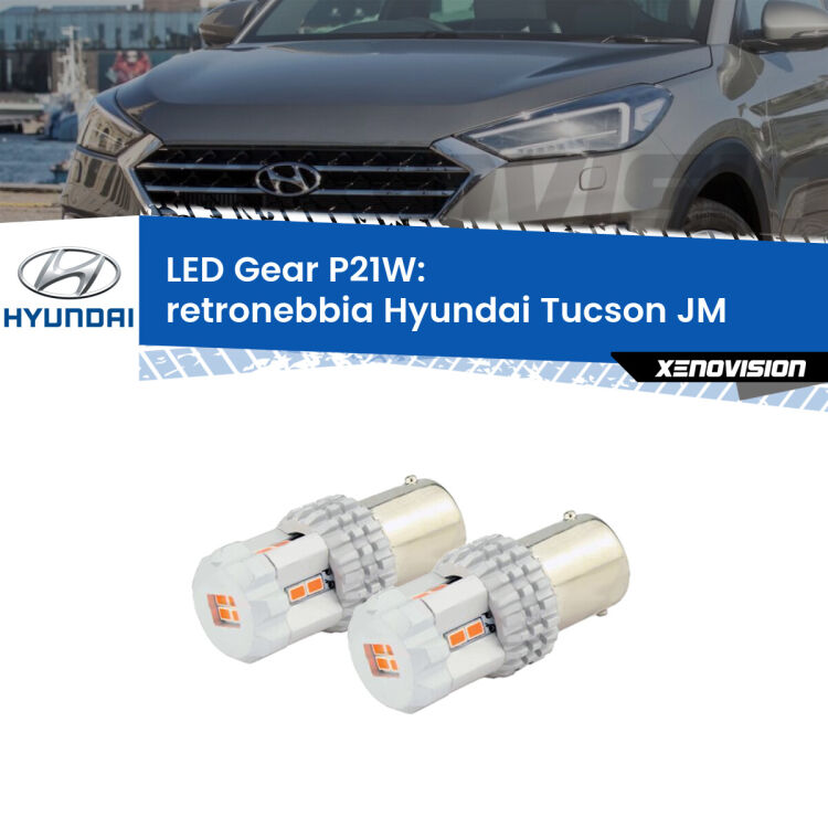 0 Retronebbia LED per Hyundai Tucson JM 2004 - 2015: P21W Gear <p>Coppia <strong>LED P21W Rossi per </strong><strong>Retronebbia</strong> <strong>Hyundai</strong> <strong>Tucson </strong>(JM) 2004 - 2015: ultracompatti, illuminazione a 360 gradi e Canbus. Qualità Massima.</p>
<div> </div>