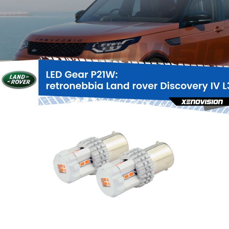 0 Retronebbia LED per Land rover Discovery IV L319 2009 - 2015: P21W Gear <p>Coppia <strong>LED P21W Rossi per </strong><strong>Retronebbia</strong> <strong>Land rover</strong> <strong>Discovery IV </strong>(L319) 2009 - 2015: ultracompatti, illuminazione a 360 gradi e Canbus. Qualità Massima.</p>
<div> </div>