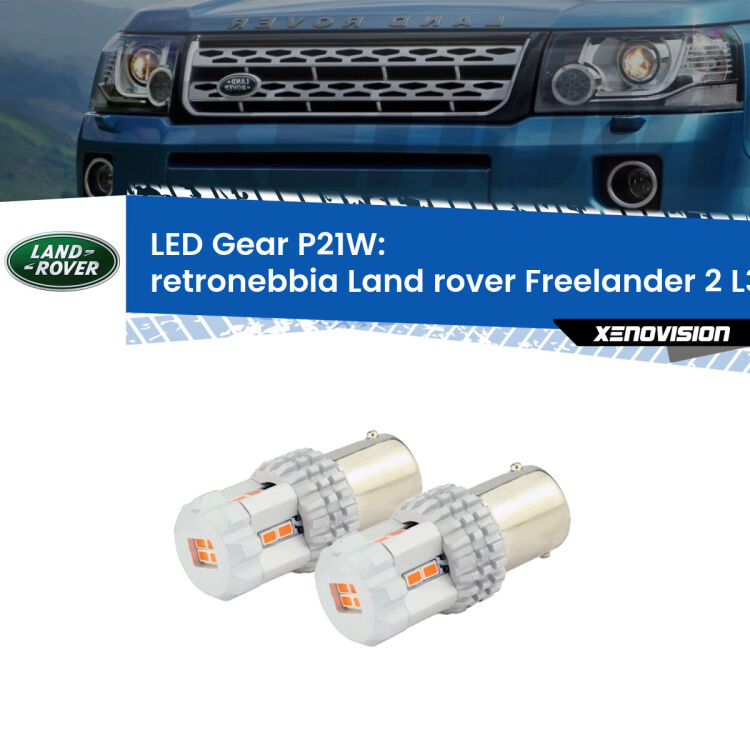 0 Retronebbia LED per Land rover Freelander 2 L359 2006 - 2012: P21W Gear <p>Coppia <strong>LED P21W Rossi per </strong><strong>Retronebbia</strong> <strong>Land rover</strong> <strong>Freelander 2 </strong>(L359) 2006 - 2012: ultracompatti, illuminazione a 360 gradi e Canbus. Qualità Massima.</p>
<div> </div>