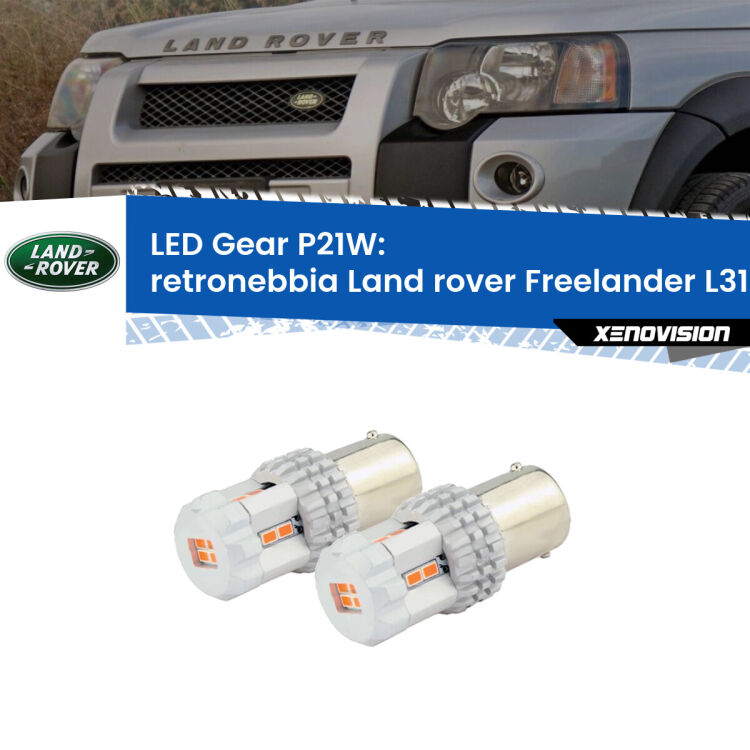 0 Retronebbia LED per Land rover Freelander L314 1998 - 2006: P21W Gear <p>Coppia <strong>LED P21W Rossi per </strong><strong>Retronebbia</strong> <strong>Land rover</strong> <strong>Freelander </strong>(L314) 1998 - 2006: ultracompatti, illuminazione a 360 gradi e Canbus. Qualità Massima.</p>
<div> </div>