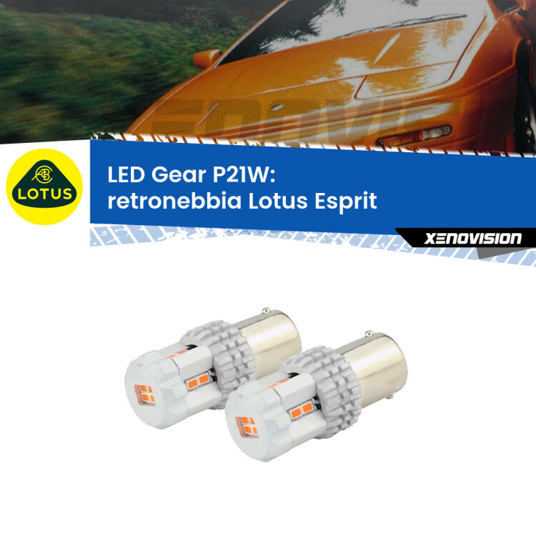 0 Retronebbia LED per Lotus Esprit 1989 - 2003: P21W Gear <p>Coppia <strong>LED P21W Rossi per </strong><strong>Retronebbia</strong> <strong>Lotus</strong> <strong>Esprit </strong> 1989 - 2003: ultracompatti, illuminazione a 360 gradi e Canbus. Qualità Massima.</p>
<div> </div>